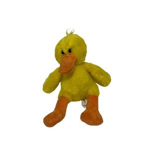 Hit Wear Plush Duck Yellow 8.5" Stuffed Animal Toy Hitwear Beanie